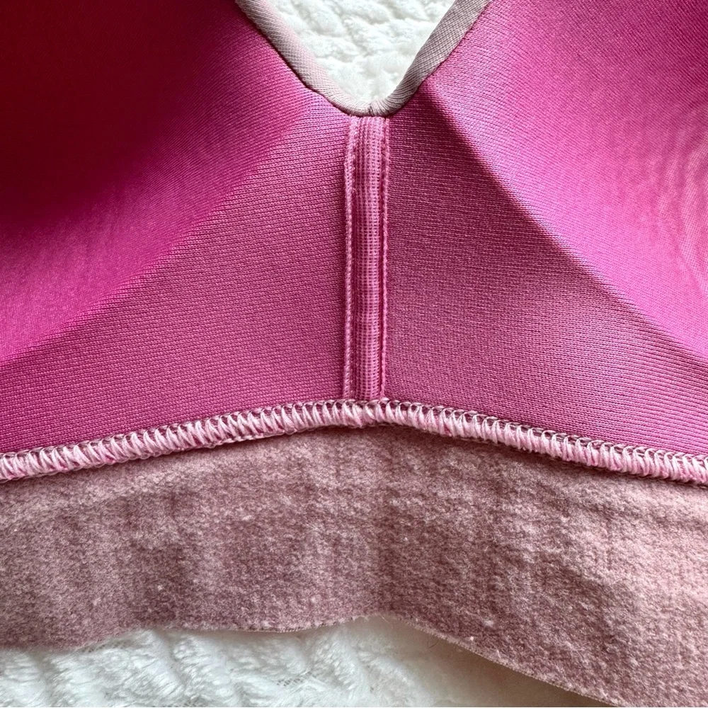 Victoria's Secret PINK Wear Everywhere Wireless Lightly Lined Bra 32DD Pink Logo